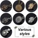 thumbnail image 4 of 7 broches vintage para suéteres y chales de mujer, de aleación, para cuellos y chaquetas. Incluye cadena para corbatas, chaquetas, chaquetas y trajes de hombre., 4 of 7