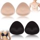 thumbnail image 1 of 2 pares de inserciones de sujetador, inserciones triangulares extraíbles y cómodas, almohadillas para el pecho para sujetadores deportivos, bikini, trajes de baño, 1 of 7