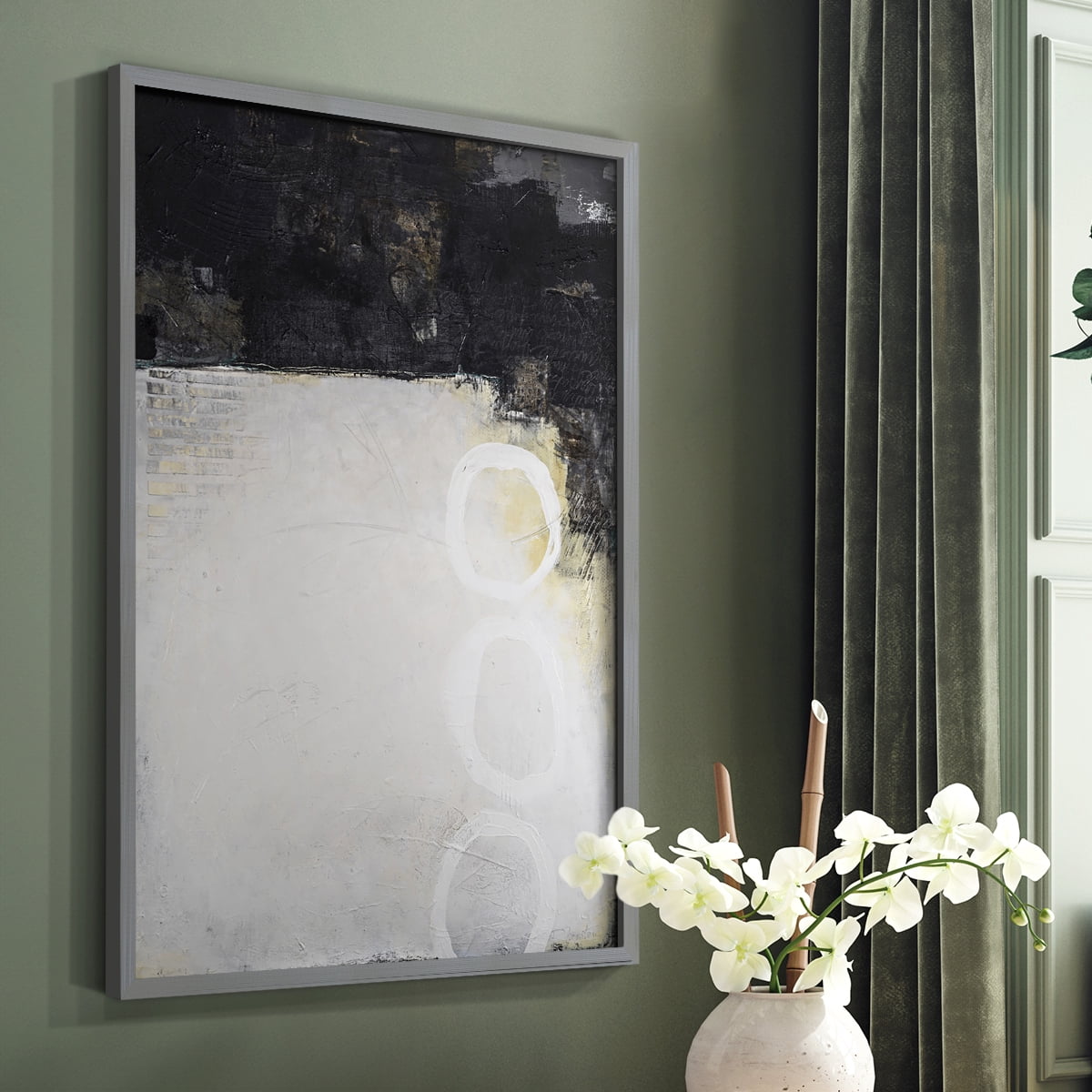 Below the Surface in Paper Solid Wood 22 x 28 Framed Print