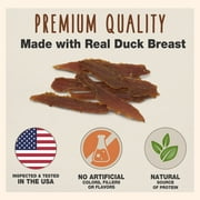 Cadet Gourmet Dog Treats Duck Jerky for Dogs, Training Treats for Small & Large Dogs, 40 Ounce
