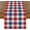 Red Blue, variant on ATJIA Halloween Table Runner, Cotton Polyester Blend Classic Family Dinner Table Runners for Indoor Outdoor Parties Events Home Decoration