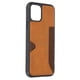 thumbnail image 4 of Para iPhone 11 Pro Funda de protección PU PC Caja de teléfono ultra delgada a prueba de golpes con billetera lateral Amarillo, 4 of 8