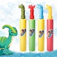 thumbnail image 3 of Pistolas de agua Yvzean, paquete de 9 unidades, dinosaurio, triceratops, tiranosaurio, 3 of 7