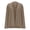 Coffee, variant on Mgmyaa Solid Color Open Front Cardigan Long Sleeve Loose Casual Draped Top