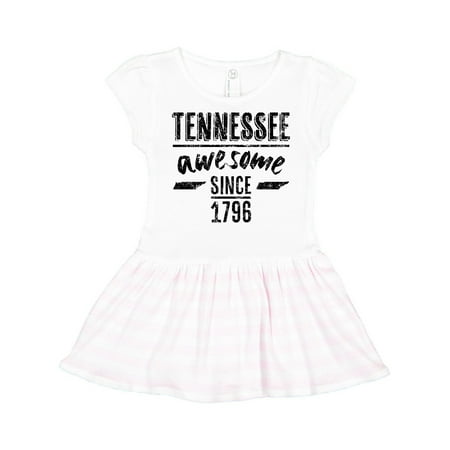 

Inktastic Tennessee Awesome Since 1796 Gift Toddler Girl Dress
