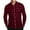Red, variant on Chbgutlmr Shirts for Men Fall Button down Plaid Work Shirts Long Sleeve Lapel Neck Stylish Casual Tops
