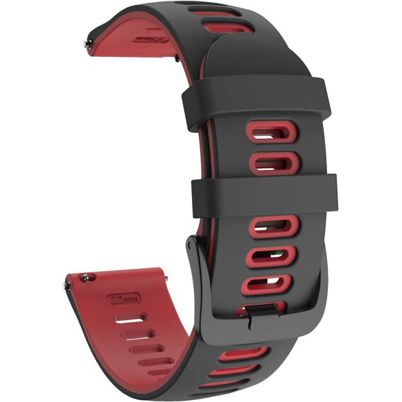 LAICAIW Band for Samsung Gear S3 Frontier/Gear S3 Classic/Galaxy Watch 46mm,22mm Quick Release Soft Silicone Replacement Strap,Compatible with Galaxy Watch 46mm/Ticwatch Pro/S2/E2/Huawei Watch GT