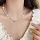 thumbnail image 4 of Stylish Beaded Choker Necklace Fashionable Neck Jewelry Resin Material Bohemian Beads Choker Perfect Gift for Women Girl, 4 of 4