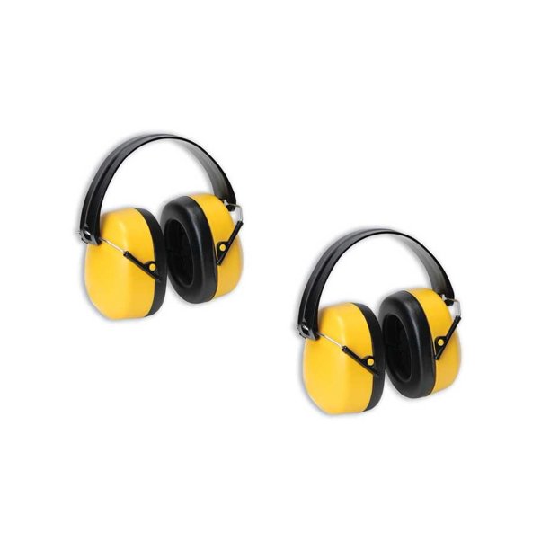 Set of 2 Sound Isolation Safety EARMUFFS 29 Decibel Hearing Protection Ear Plugs