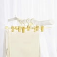 thumbnail image 4 of 20 piezas de perchas de metal NQ PARA pantalones de 12 pulgadas color oro, 4 of 5