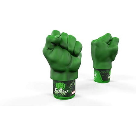 Hammer Bottle Opener - Funded on SharkTank: Marvel HULK Talking Bottle Opener and Desktop Collectible - Best Push Down Automatic Cap Remover - Bottle Hammer with up to 25 Unique and Hilarious Sounds!