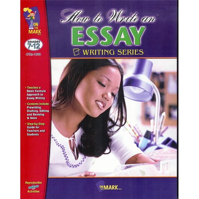 On the Mark Press OTM1808BN 2 Each How to Write An Essay Writing Serirs Book