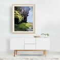 thumbnail image 3 of Mossy Sea Cave Wall, Wild Atlantic Way – Irish Coastal - Donegal County Donegal Ireland Photography Nature Coast Seascape Landscape Mystical Scenic Wilderness Unframed Wall Art Print 24 x 32 inches, 3 of 4