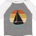 thumbnail image 4 of Inktastic Sailboat Vintage Nautical Sailing Boys or Girls Long Sleeve Baby Bodysuit, 4 of 5