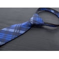 thumbnail image 2 of Spring Notion Boy's Plaid Woven Zipper Tie, 2 of 5