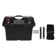 thumbnail image 2 of Boat Battery Power Center, Impact  Trolling Motor Battery Box 12V  For SUV For Car For RV, 2 of 8