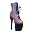 thumbnail image 2 of Women's Pleaser Flamingo 1020REFL Lace Up Front Ankle Boot, 2 of 2