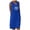 Dark Blue, variant on IROINNID Shift Dress For Women 2021 Fashion Casual Heart Print Sleeveless Dress V-Neck Knee-Length Dress