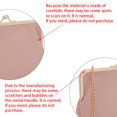 thumbnail image 3 of Royal Bagger Kiss Lock Wallets for Women, Fashion Casual Clutch Wallet Purse, Genuine Leather Mini Chain Crossbody Bag, 3 of 16