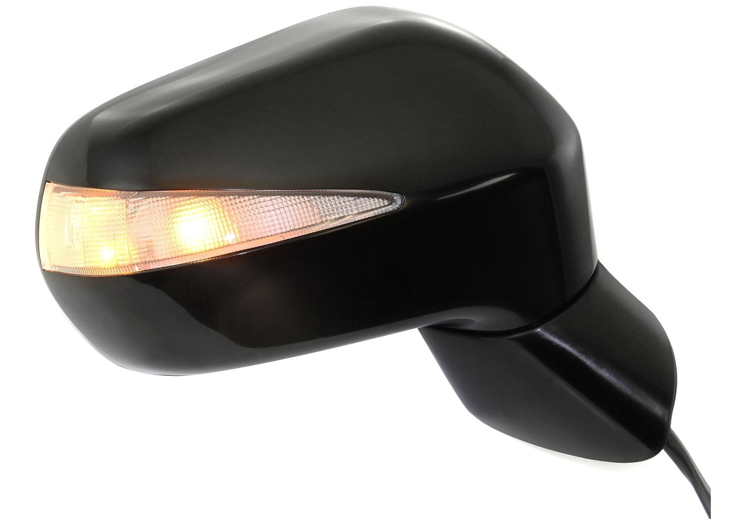 Mirror Compatible With 2006-2011 Honda Civic Right Passenger Side In-housing Signal Light Paintable Kool-Vue