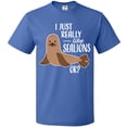 thumbnail image 3 of Inktastic I Just Really Like Sea Lions Ok T-Shirt, 3 of 5