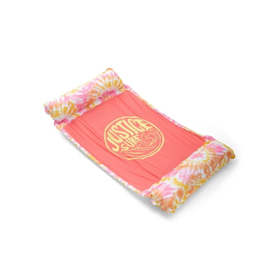 Justice Mesh Hammock Pool Float, Converts to Chair, Drifter, Saddle or Hammock, Color - Pink , Ages 6 , Unisex