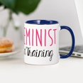 thumbnail image 4 of CafePress - Feminist In Training Mug - 11 oz Ceramic Mug - Novelty Coffee Tea Cup, 4 of 6