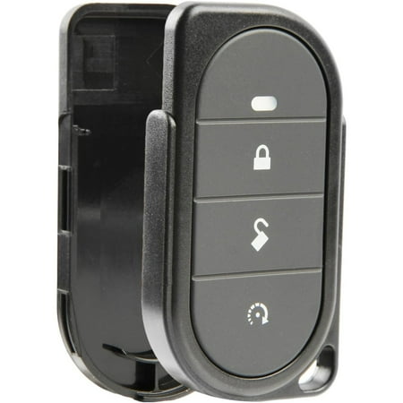 Keyless Entry Remote Car Key Fob 4-Button Replacement Shell Case for Alarm Security System (7146V, 4105V, 5305V, 3305V, 5105V, 3102V, 3305V, 3105V)