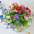 thumbnail image 3 of Clearance Under $10 Artificial flowers, Artificial Flower Colorful Flower Decorative Bouquet For Floral Wreaths Home Garden Wedding Decor, 3 of 5