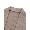 thumbnail image 3 of STARVNC Women Open Front Knited Graphic Print Sleeveless Cardigan, 3 of 6