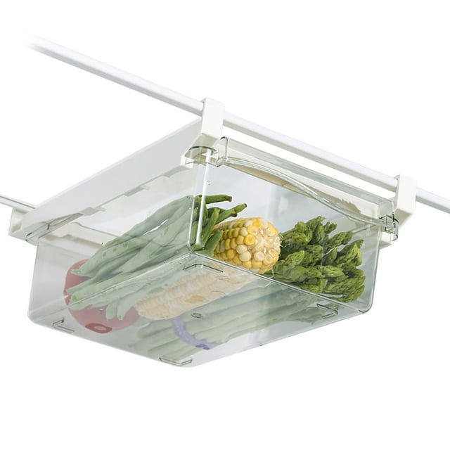 Bin de Almacenamiento de Refrigerador, Caja de Cajones de Refrigerador Suministros de Cocina Multifuncionales para Alimentos