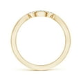thumbnail image 2 of ANGARA Lab Grown Diamond U-Shaped Comfort Fit Wedding Ring for Women in 14K Yellow Gold (Size-1.3mm| Color-F-G| Clarity-VS) | Anniversary, Jewelry Gift for Women | Lab-Grown Diamond Ring, 2 of 6