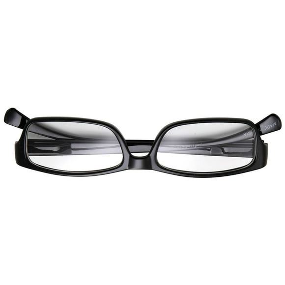 grinderPUNCH Unisex Rectangular Nerd Children's Clear Lens Adult Eye Glasses (Age 6-12)