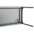thumbnail image 2 of Iceberg Maxx Legroom Rectangular Folding Table 96w x 30d x 29-1/2h Gray/Charcoal 65837, 2 of 3