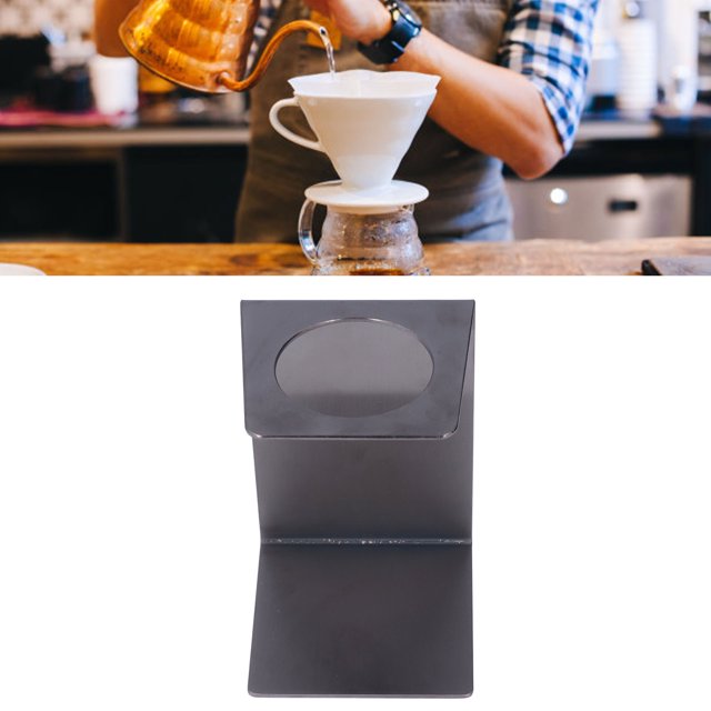 Support pour Café Filtre, Petit Format Léger Réutilisable Support pour Café Filtre Portable Design Simple Support pour Café Filtre en Acier Inoxydable pour Café Ménager