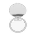 thumbnail image 2 of Portable Makeup Mirror With  Camera, 3.5 Inch LED Mirror Support 1X 2X Magnification, Handheld Folding Double Sided Light Mirror Battery Powered For  Test, 2 of 8