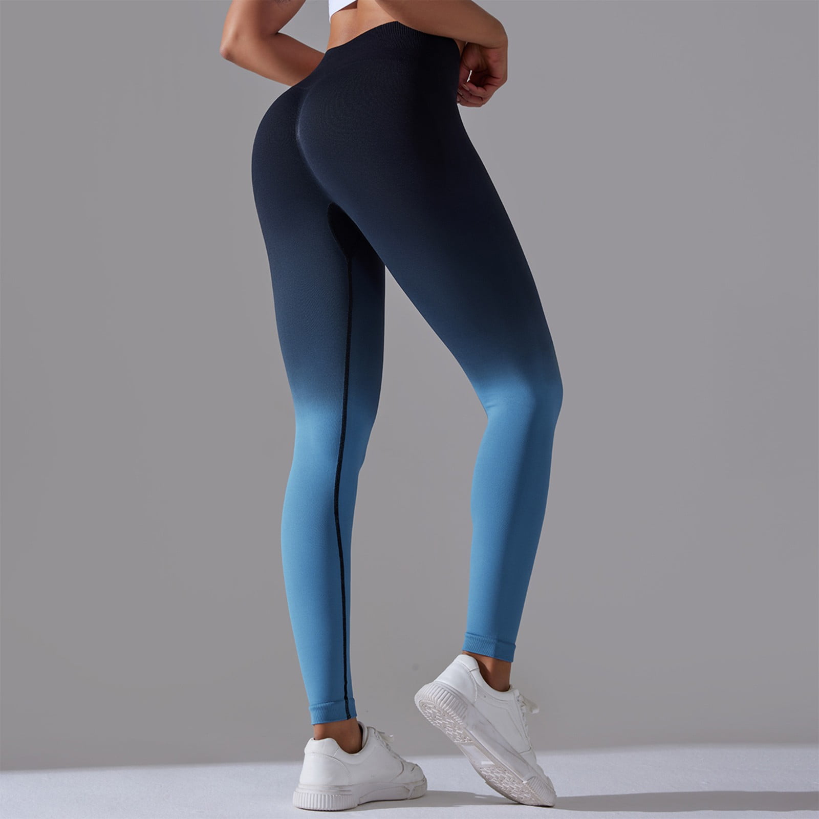 Qcmgmg High Waisted Leggings for Women Tummy Control Slim Fit