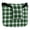 Green Gingham Pattern, variant on Haosy Navy Blue Burgundy Houndstooth Golf Mallet Putter Cover Strong Magnetic Leather Golf Club Headcover Closure