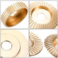 thumbnail image 2 of Juego de discos para tallar madera Hedume para amoladora angular de 4 a 4 1/2 pulgadas, 2 of 5