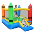 thumbnail image 1 of Costway Inflatable Bounce House Kids Jumping Castle w/ Slide&Ocean Balls Blower Excluded, 1 of 10