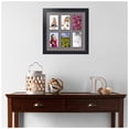 thumbnail image 2 of ArtToFrames Collage Photo Picture Frame with 6 - 3x5 Openings, Framed in Black with Pewter and Black Mats (CDM-3926-151), 2 of 8