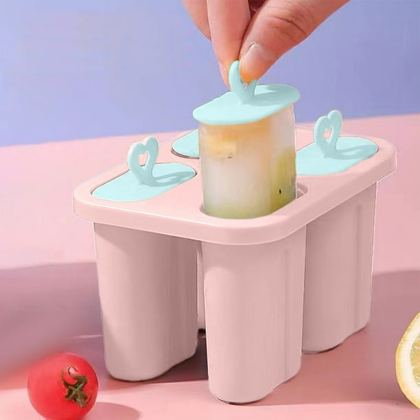 Moldes de grado alimenticio Moldes para helados Es adecuado para helado casero Palitos de queso Molde de plástico para helado