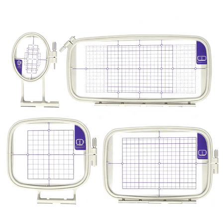 TUWAFE Embroidery Hoops for Brother Pe900 Se2000 Pe800 Se1900 Pe770 780D Pe700 Pc6500 Brother Innovis 1250 700 Babylock Embroidery Machine Hoop Precise Grip Embroidery Hoops for Brother