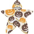 thumbnail image 5 of Mini Halloween Costumes Starfish Onesie, Fleece Romper Halloween Costumes, Adorable Starfish Outfit, Fleece Hooded Romper for First Halloween Photos, 5 of 6