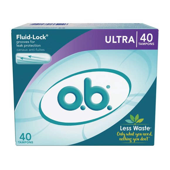 Tampons o.b. originaux sans applicateur à absorptivité ultra