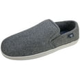 thumbnail image 4 of Dockers Men's Slippers Twin-Gore Slip-On Faux Wool, Grey, Size 8, 4 of 4