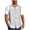 Gray-34, variant on Rvwovn Men's Button Down Shirt, Short Sleeve Casual Color Block Geometric Print Dress Shirt, Sizes S-4X