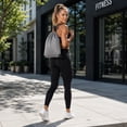 thumbnail image 5 of Drawstring Backpack Durable Water Resistant Sackpack, Lightweight Sports String Cinch Bag, Large Capacity Portable Gym Backpack for Outdoor Camping Beach Soccer Basketball Yoga, 5 of 6
