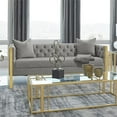 thumbnail image 2 of Eastbrook Tufted Back Sofa Grey, 2 of 13