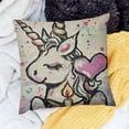 thumbnail image 2 of BANET Throw Pillows Covers Cute Horse Pillow Cover Pillowcase Decorative Pillow Cushion Cases for Sofa Bed Car Couch 20x20in, 2 of 5